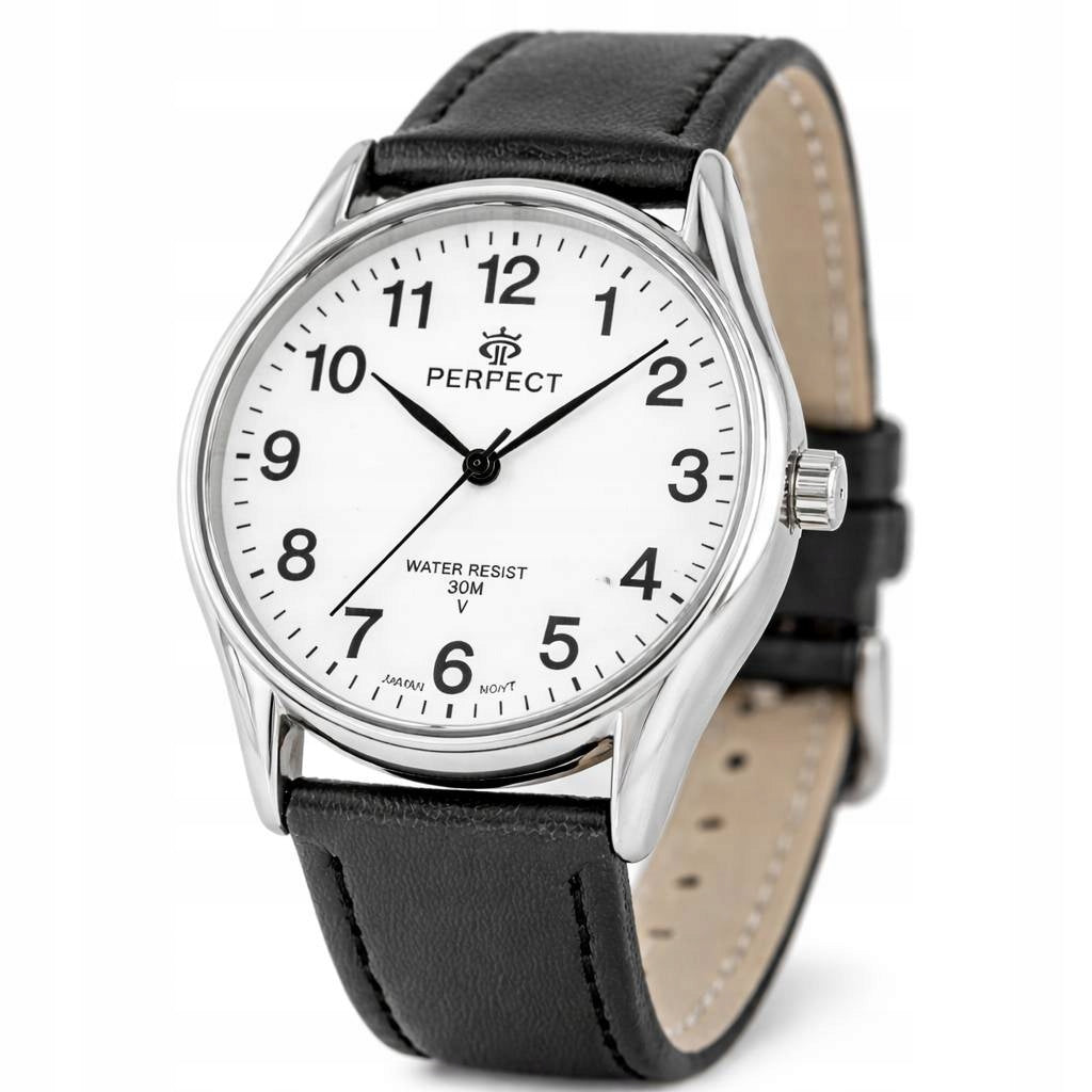 Men's Watch Classic Perfect LARGE NUMBERS Waterproof Stylish Fashionable Manufacturer code 5903981729258