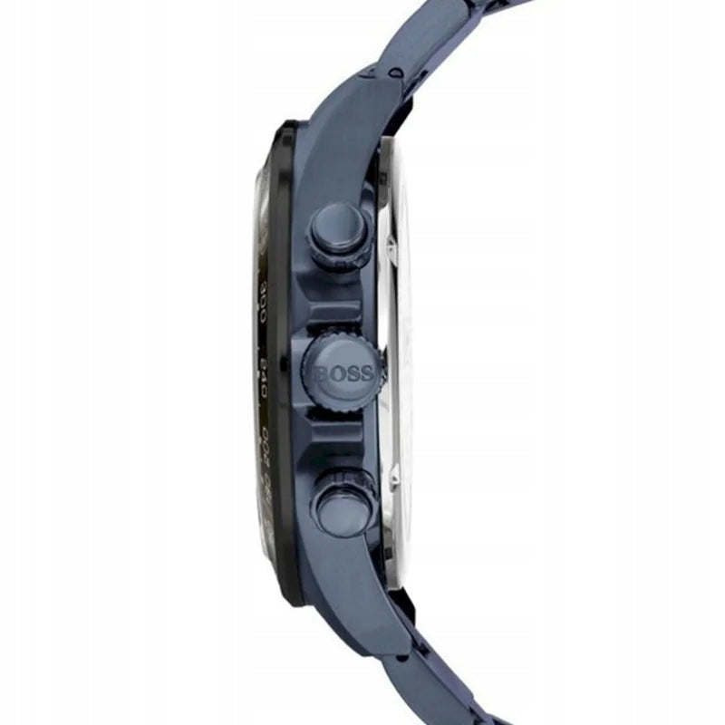 Men's Watch Hugo Boss 1513758 Hero Chronograph Waterproof WR50 Box Manufacturer code 1513758