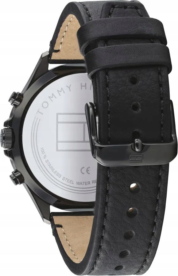 Men's Watch Tommy Hilfiger West 1791711 – All-Black Chronograph Brand Tommy Hilfiger