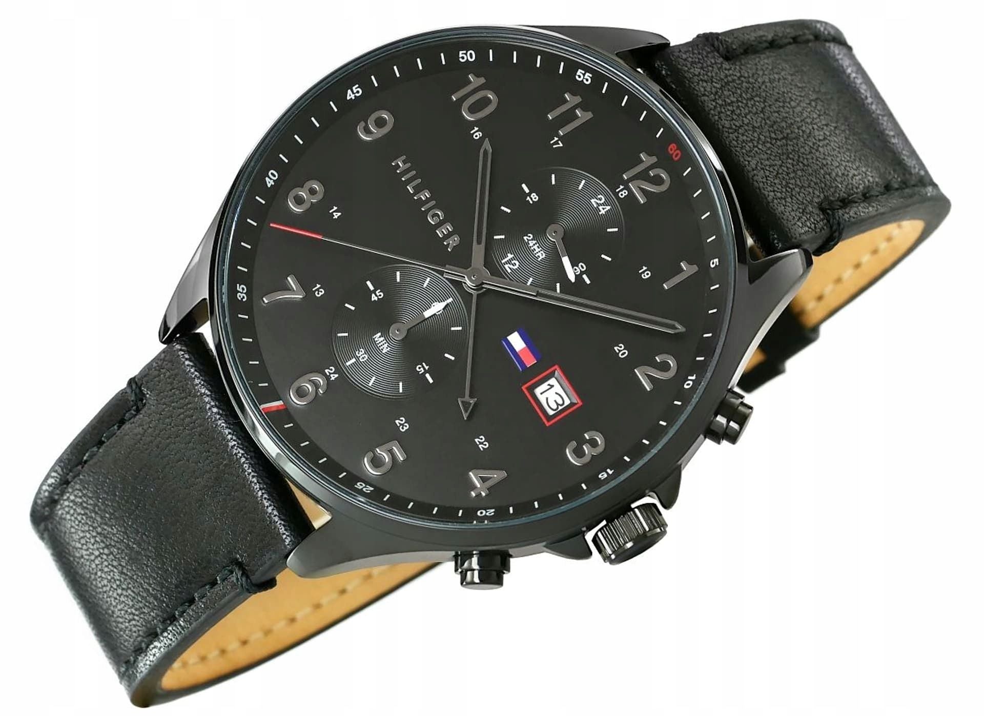 Men's Watch Tommy Hilfiger West 1791711 – All-Black Chronograph Product weight with unit packaging 0.16 kg