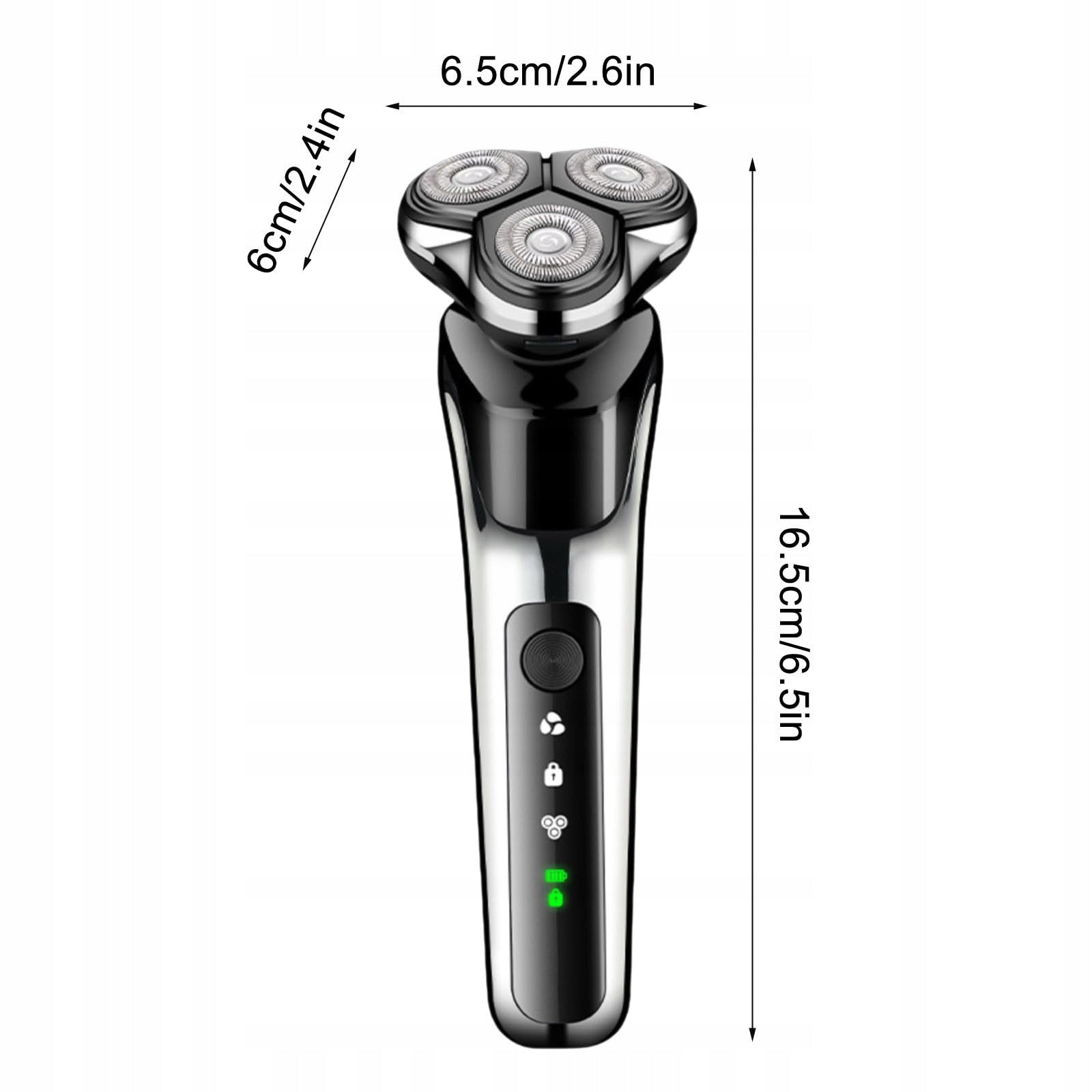 Men's Wet and Dry Beard Electric Shaver 3in1 4D Brand no brand