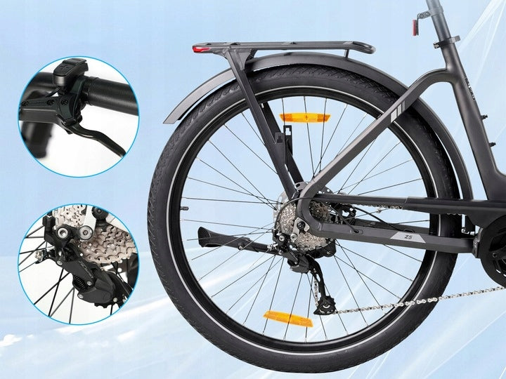 Men's/Women's E-Bike BAFANG TTGO 250W 36V 18AH 130HP 27.5" Maximum rated power electric bike (under 250W)