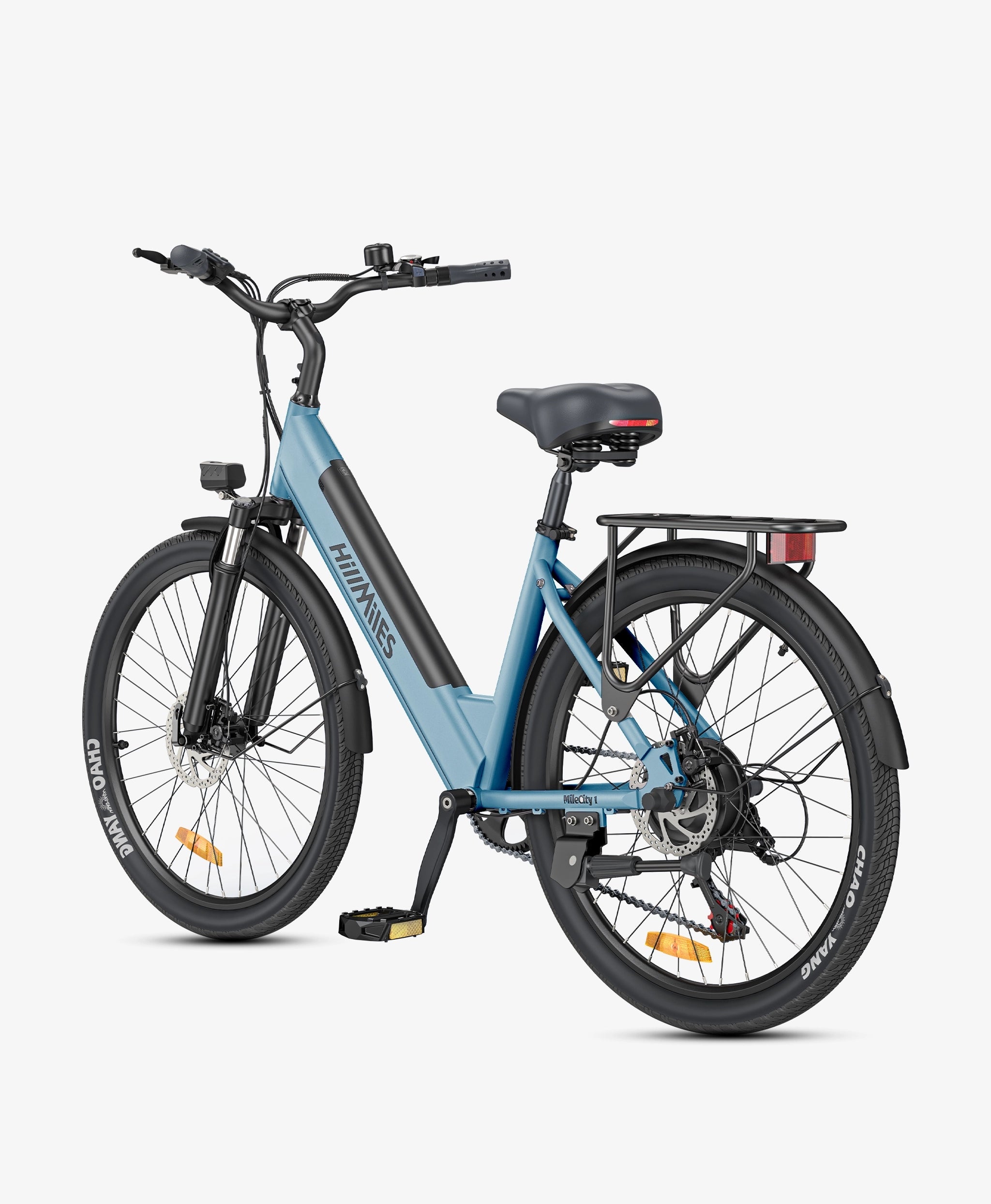 Men's/Women's Electric Bike HillMiles Milecity 1 250W 13AH 25KM/h 100KM Foldability partially assembled, calibrated