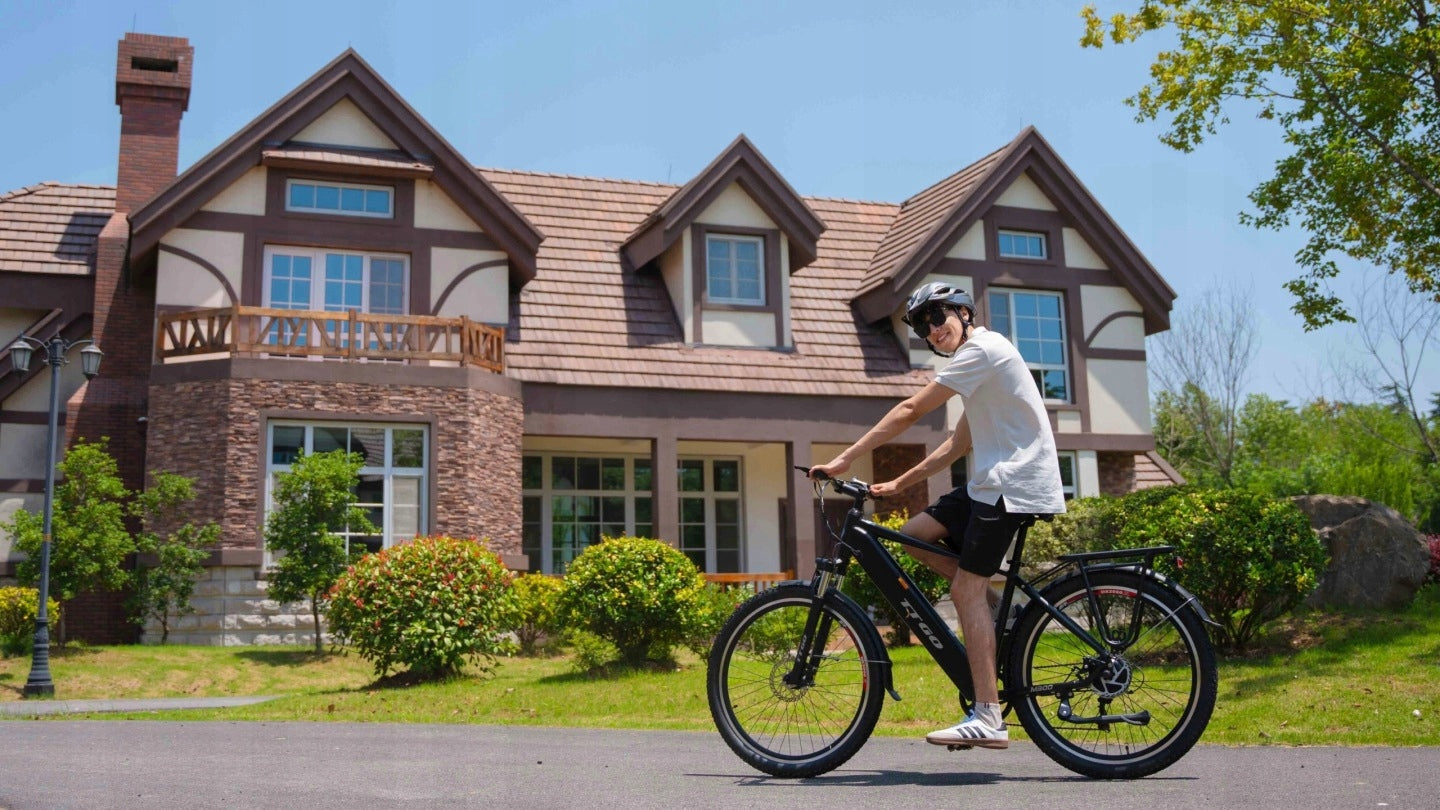 Men's/Women's Electric Bike TTGO M300 250W 36V 20AH 100HP 27,5'' Foldability partially assembled, calibrated