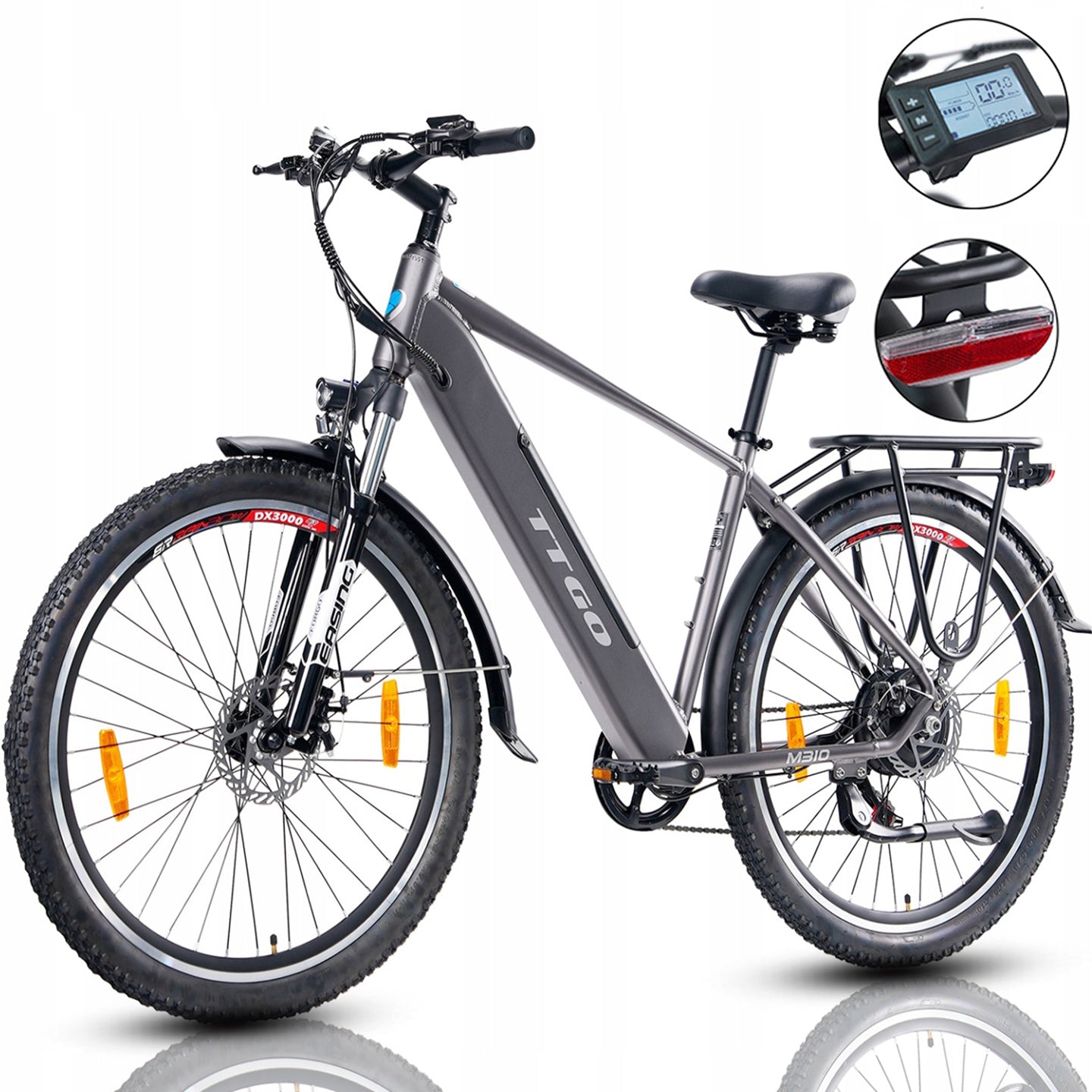 Men's/Women's Electric Bike TTGO M300 250W 36V 20AH 100HP 27,5''