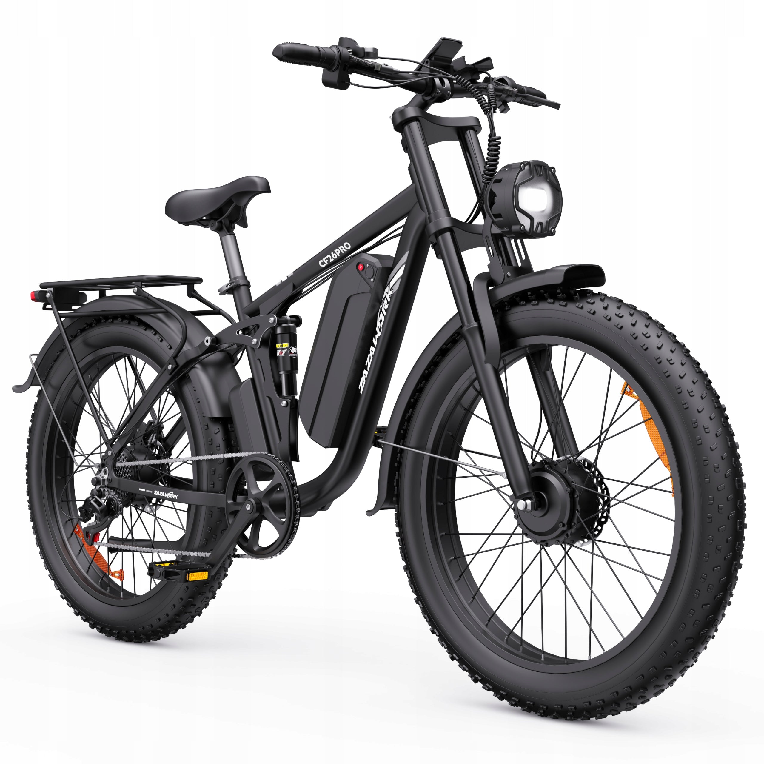 Men's/Women's Off-road Electric Vehicle 2000W 48V 23AH 53KM/H 120HP Manufacturer code ZAZAWORK CF26 PRO 23AH