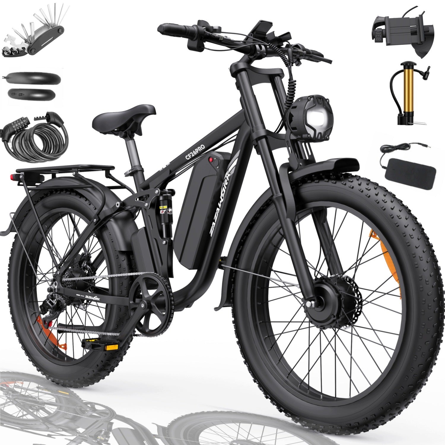 Men's/Women's Off-road Electric Vehicle 2000W 48V 23AH 53KM/H 120HP +helmet