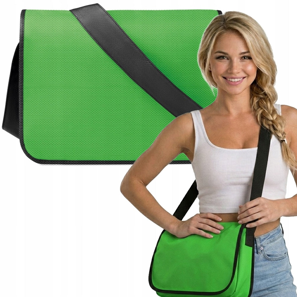 Men's Women's Shoulder Bag for Documents Lunch