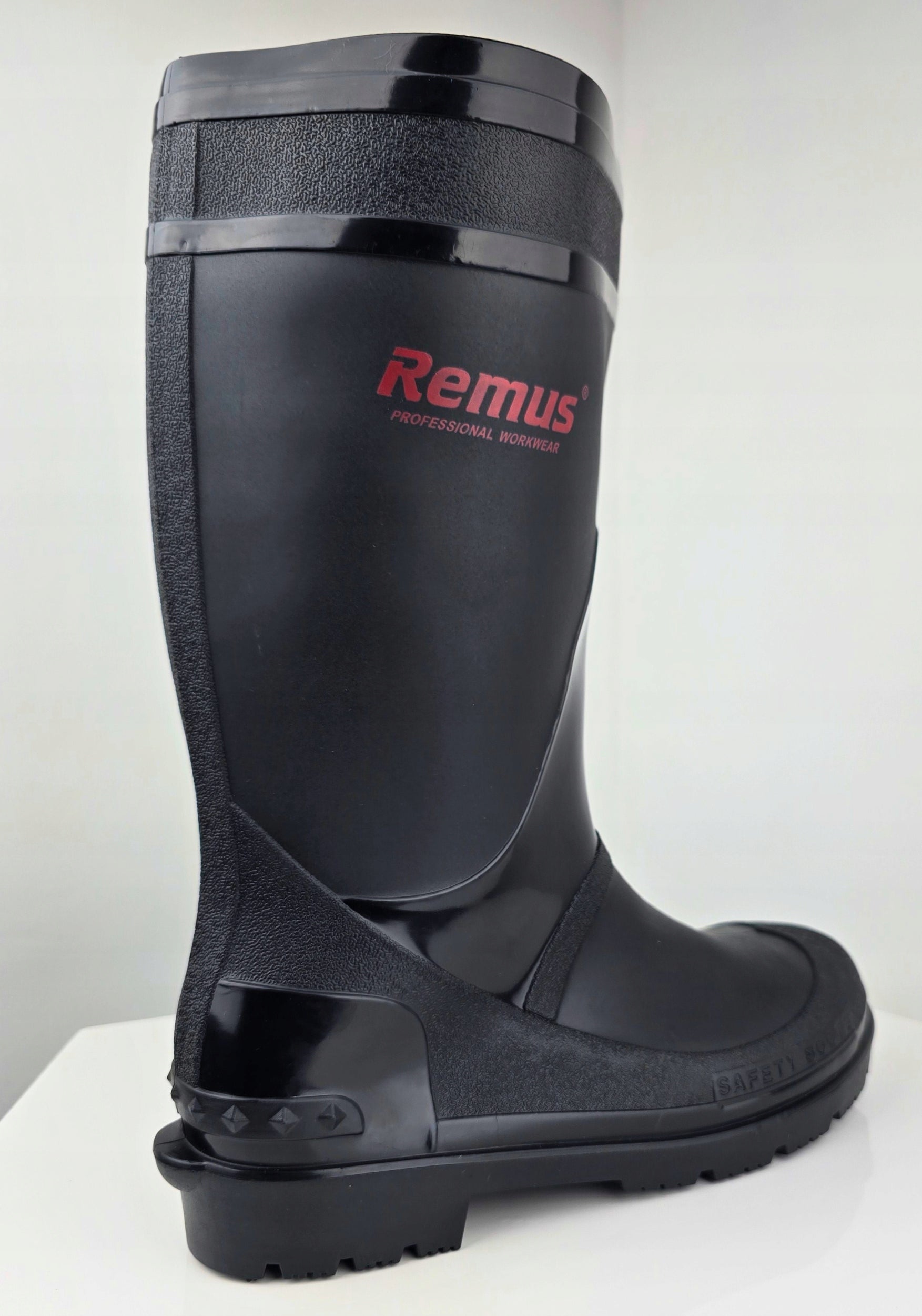 Men's Work Boots S5 Rubber Boots with Toe Puncture Resistant Health and Safety Manufacturer code Kalosze robocze gumowce męskie z podnoskiem