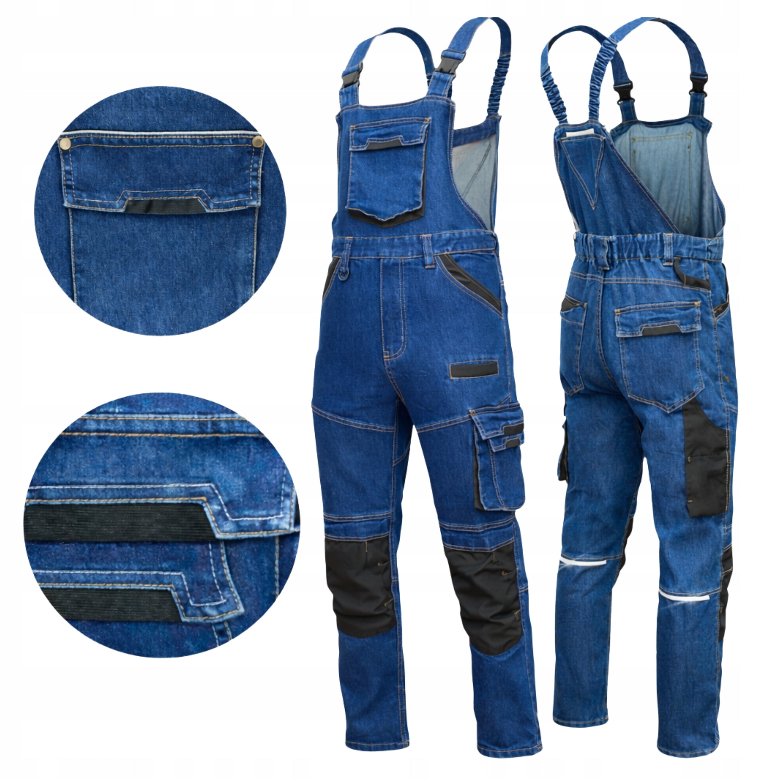 Men's Work Gardener Pants Jeans Elastic Comfortable STRETCH BHP S