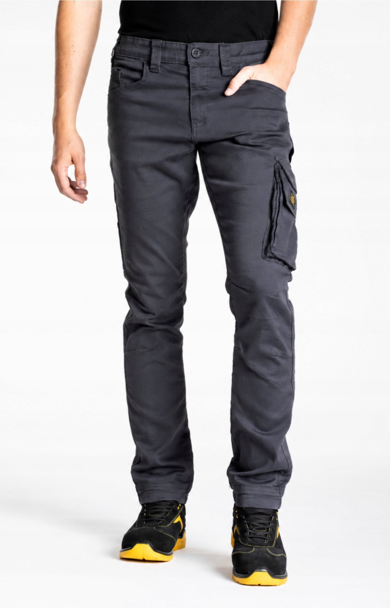 Men's Work Jeans Protective Cargo Pants Strong Elastic RICA LEWIS Packaging status original