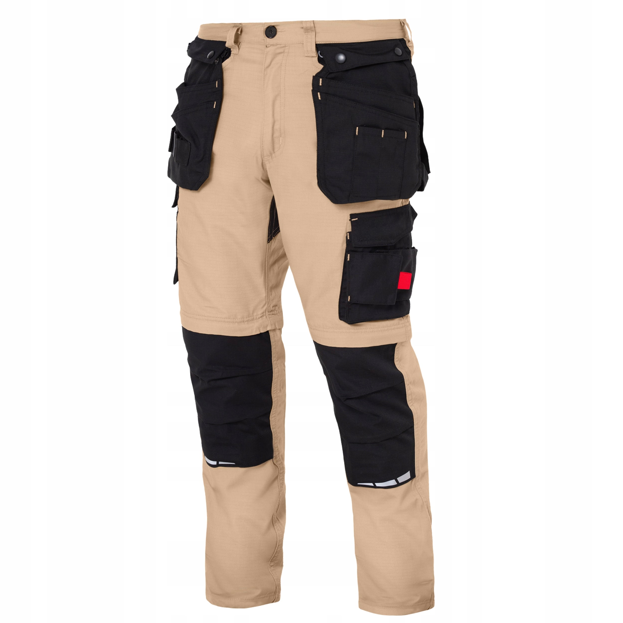 Men's Work Pants 2in1 DETACHABLE LEGS khaki assembly Ripstop Strong EAN (GTIN) 5906843124512