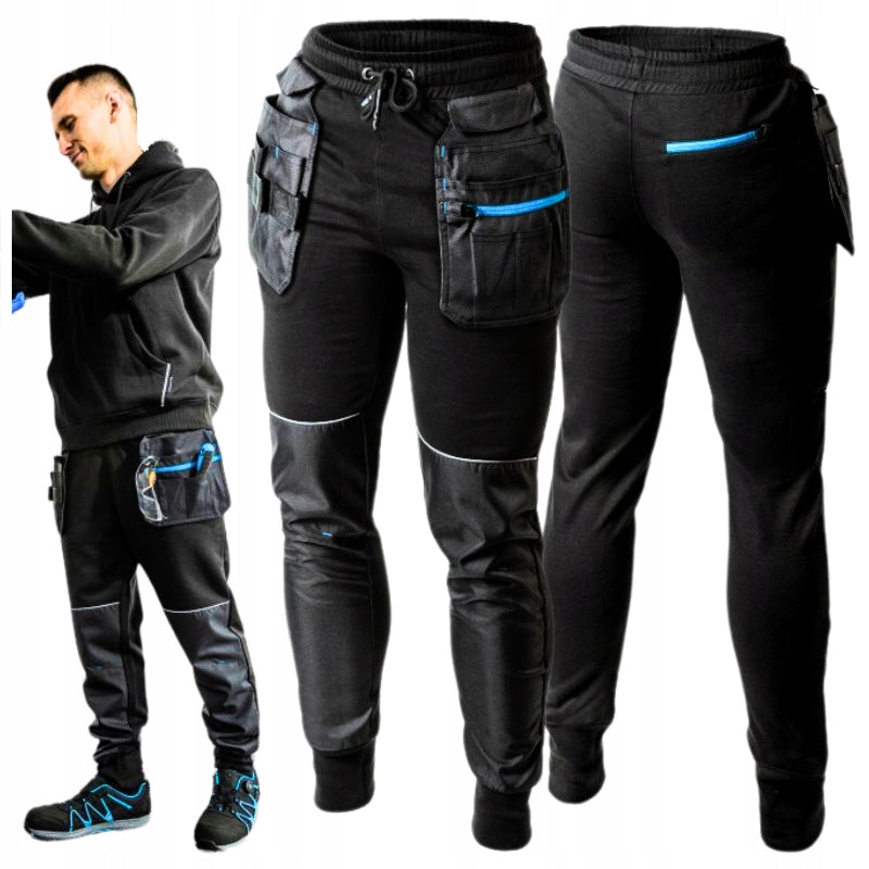 Men's Work Pants Assembly Tracksuits Comfortable Large Health and Safety Pockets