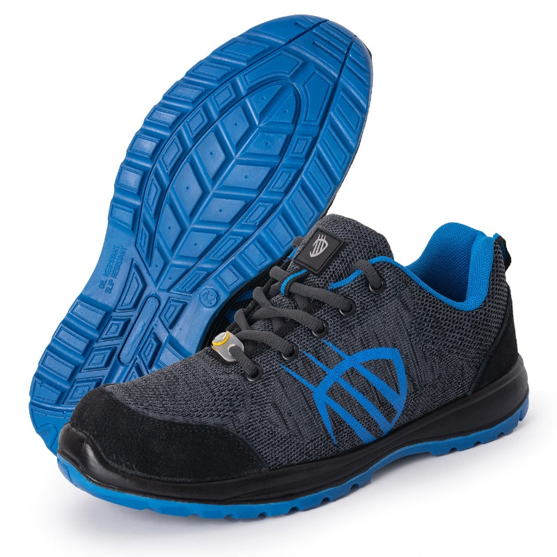Men's Work Shoes Breathable Antistatic Shoes with ESD Toe Lightweight Brand Specto
