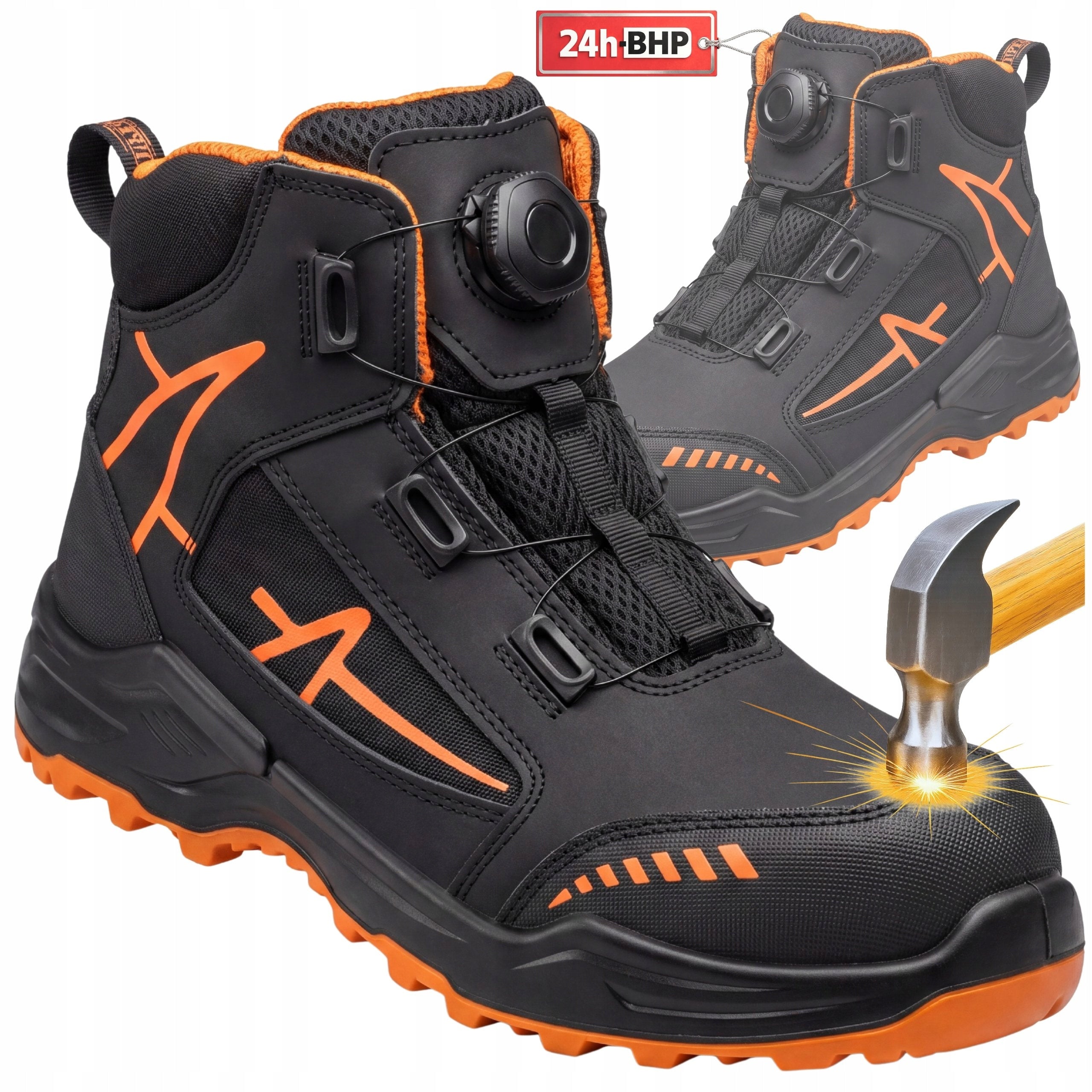 Men's Work Shoes High Lightweight Strong Durable Water Resistant S3