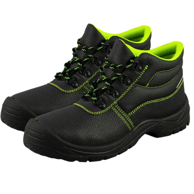 Men's Work Shoes Leather Boots Without Lift O1 BHP Lightweight Comfortable Manufacturer code Buty robocze trzewiki męskie bez noska O1