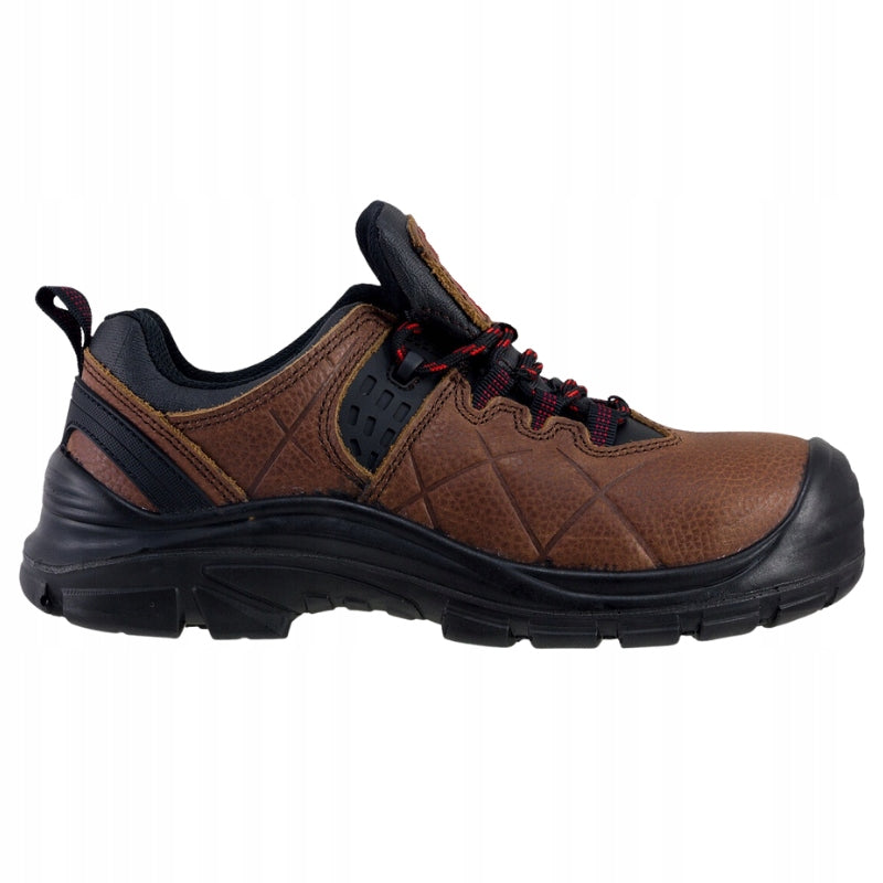 Men's Work Shoes Leather Work Shoes with Metal Toe Lightweight Brand Specto