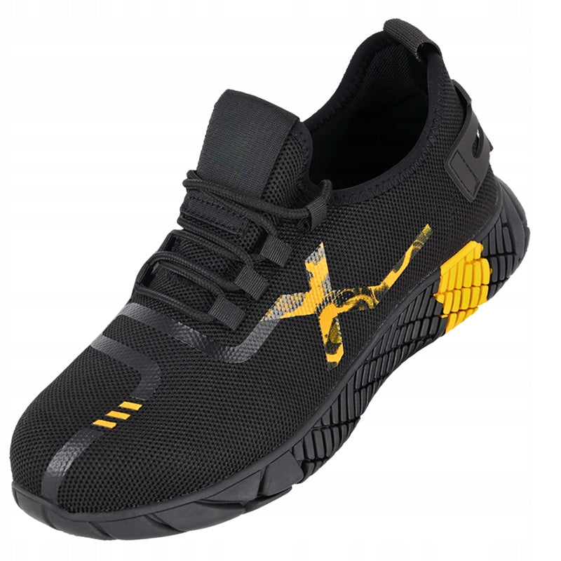 Men's Work Shoes Mesh Sports Breathable with Toe Anti-Puncture Manufacturer code Buty męskie sportowe półbuty z podnoskiem 46