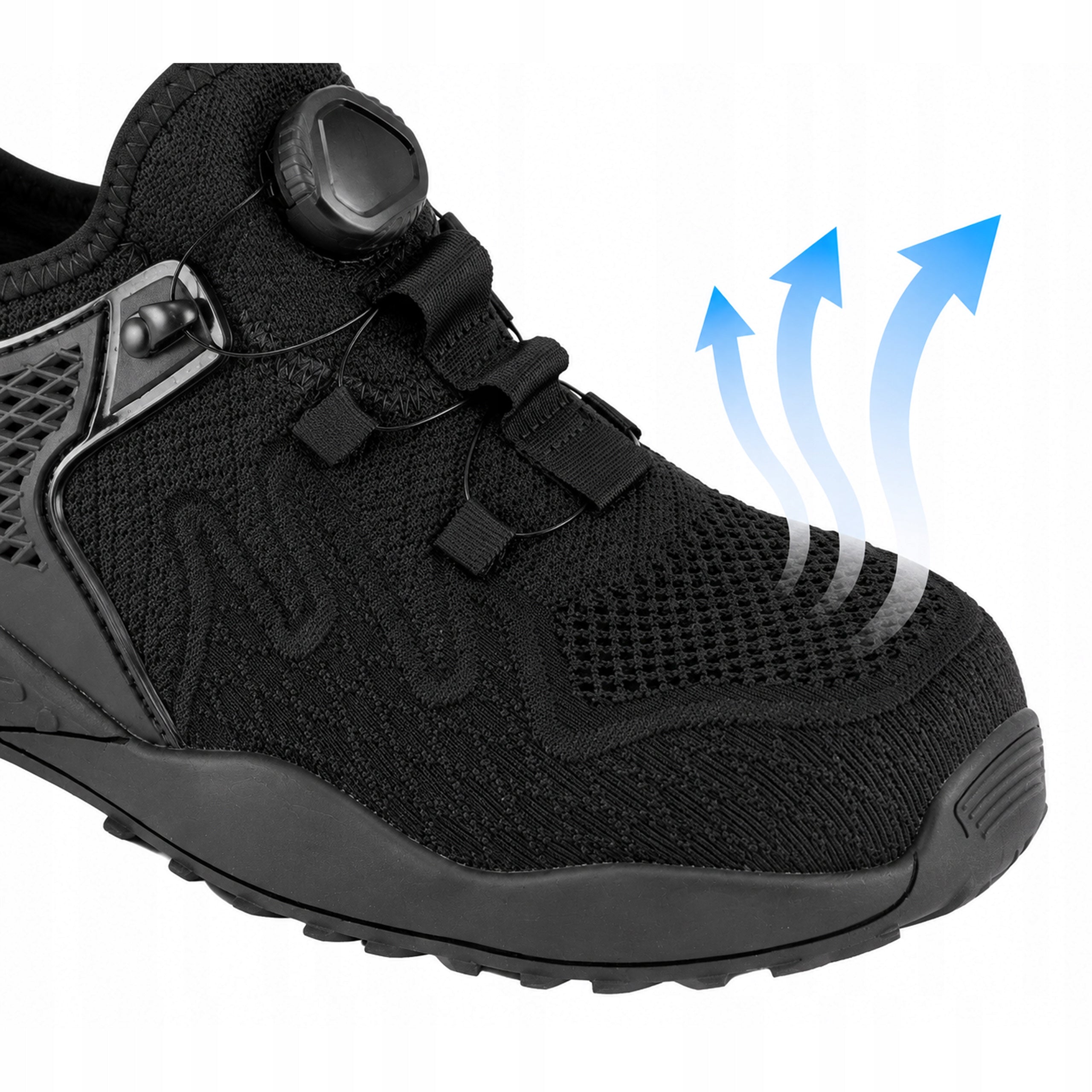 Men's Work Shoes S1 SPORTS BREATHABLE LIGHTWEIGHT Mesh Manufacturer code Półbuty ochronne WorkBhp_sport_spin_s1