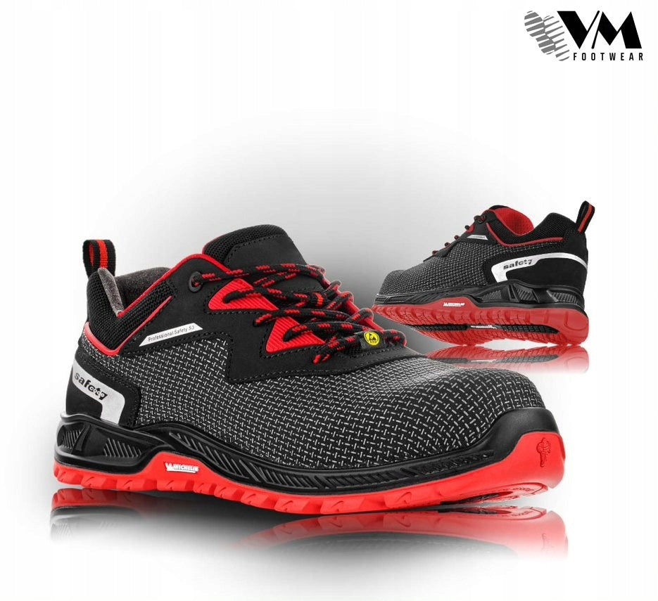 Men's Work Shoes Safe Breathable Health and Safety VM MICHELIN MILWAUKEE S3 43 Brand VM Footwear