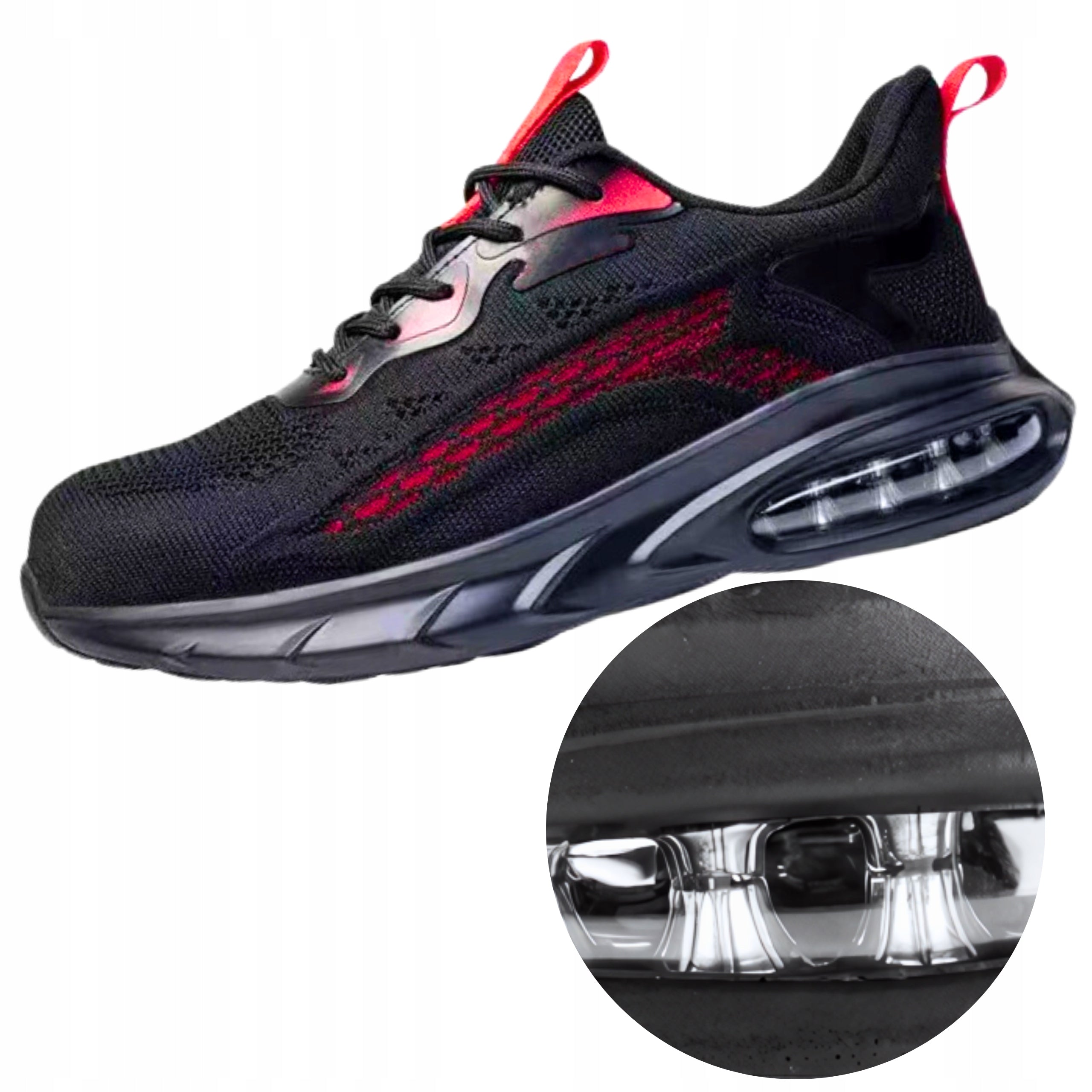 Men's Work Shoes Sports Shoes Breathable with NOSE S1 BHP Manufacturer code Buty męskie damskie robocze z podnoskiem 42