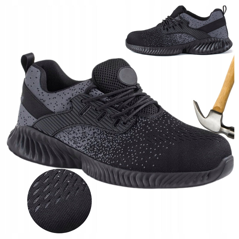 Men's Work Shoes Sports Shoes Lightweight Breathable with Lift S1 Health and Safety