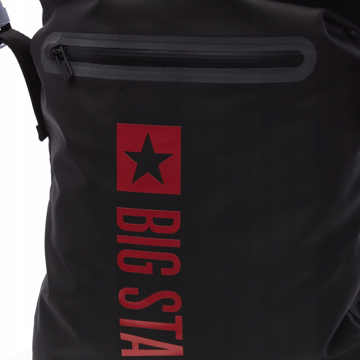 Men's backpack BIG STAR GG574031 black waterproof sports rolltop Brand Big Star
