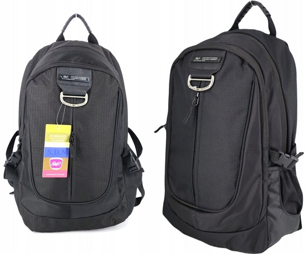 Men's backpack black multi-chamber for school work travel mountain codura Brand Star Dragon
