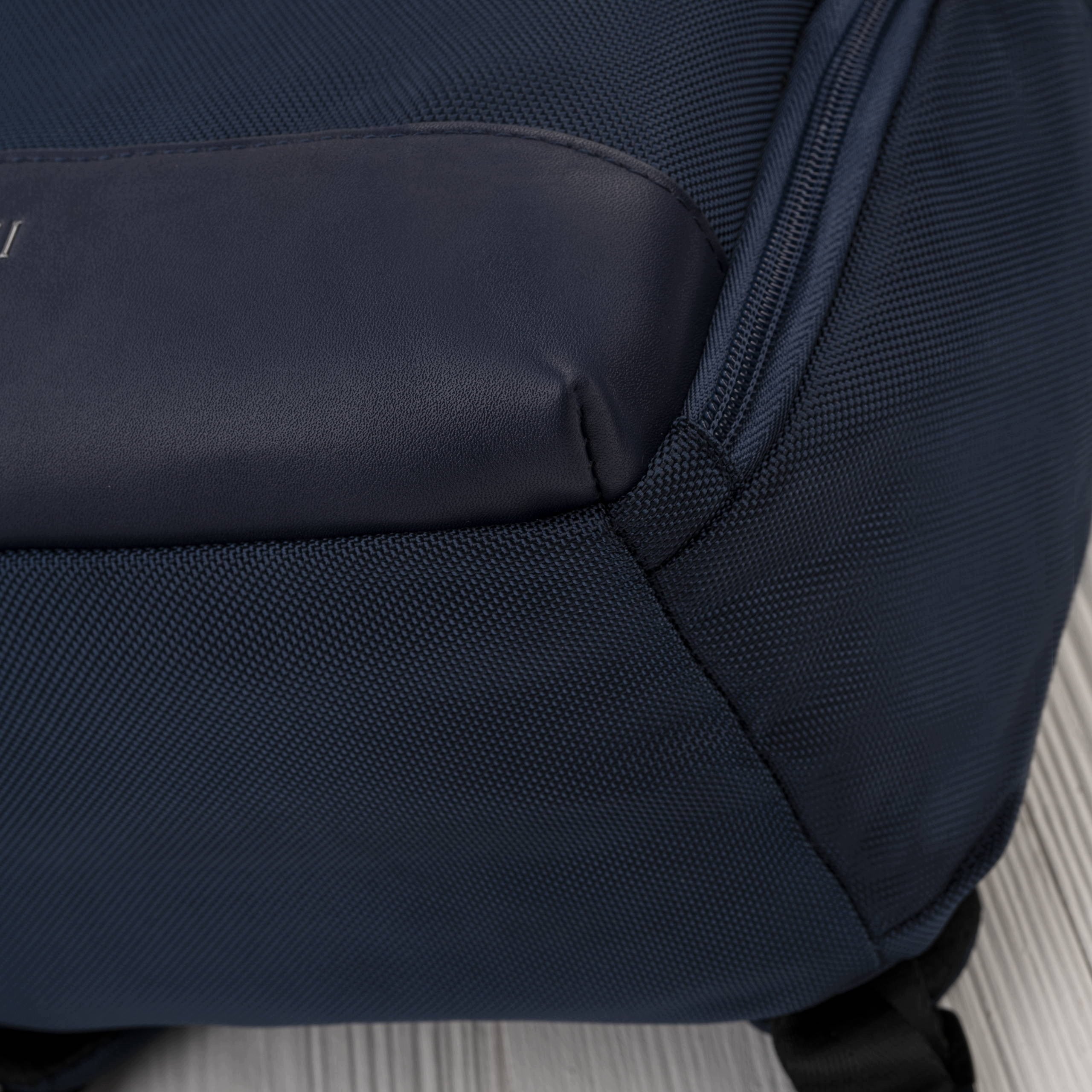 Men's backpack solid navy light universal quality large Paolo Peruzzi Brand Paolo Peruzzi