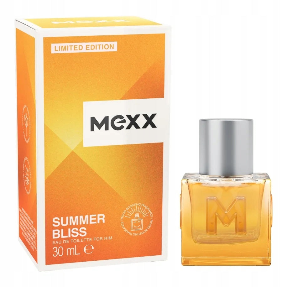 Men's eau de toilette Mexx Summer Bliss Limited Edition 30 ml EDT foil