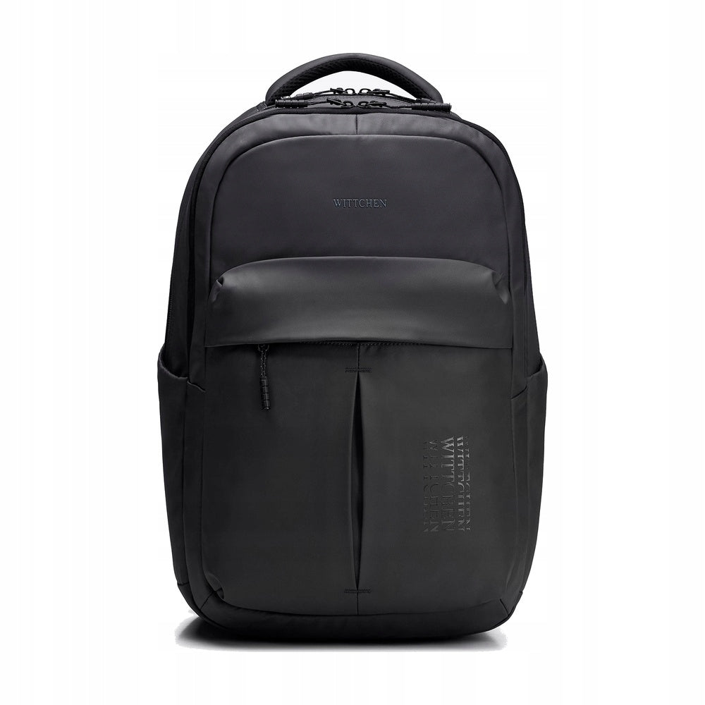Men's laptop backpack 15,6" WITTCHEN 102-3P-800-1 black roomy