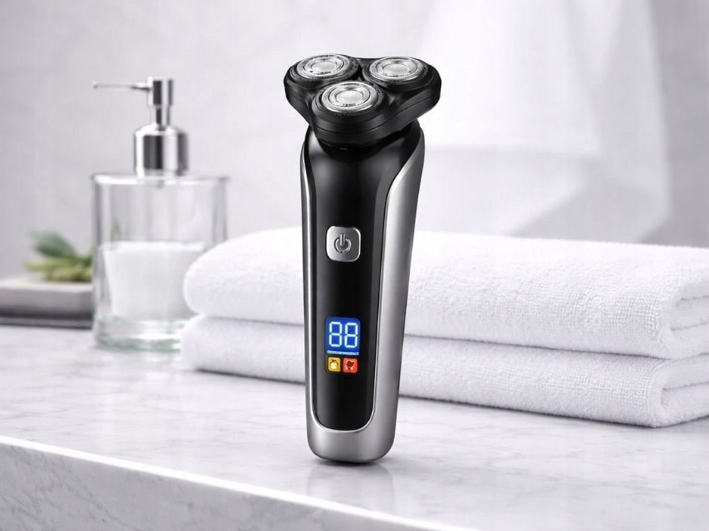 Men's rechargeable 500mAh electric shaver 3 heads for face and beard USB Brand Verk Group