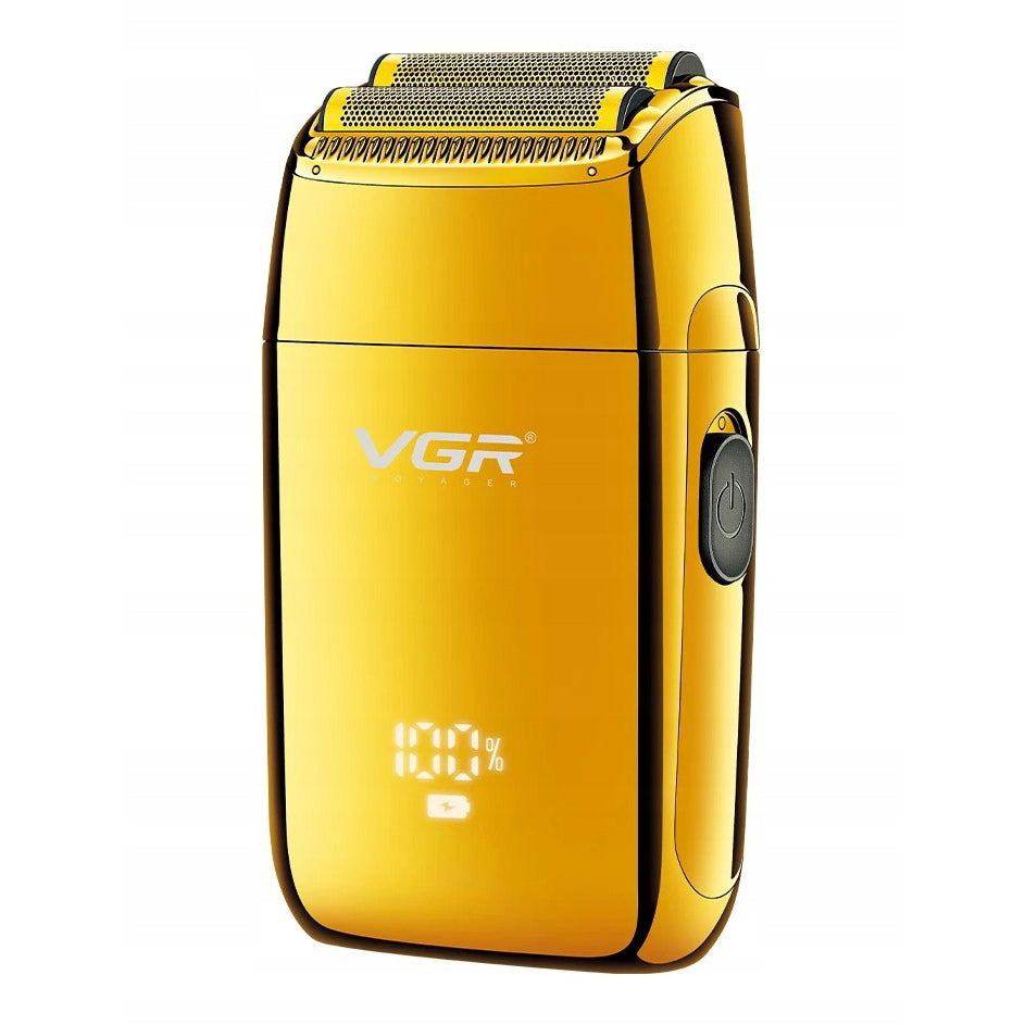Men's shaver VGR V-399 Gold Edition - Foil - 2in1- LCD - 2 heads Manufacturer code TXD-3D247