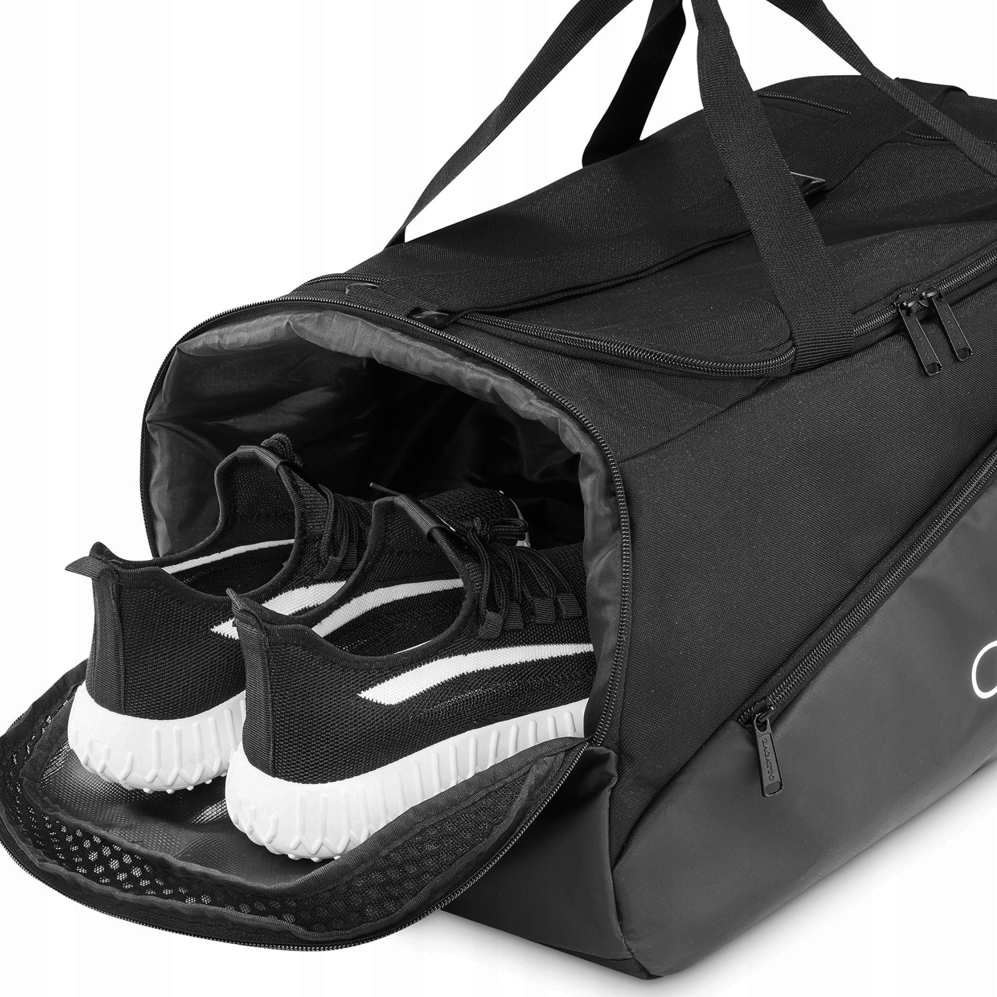 Men's sports bag large tourist on frame black 39L ZAGATTO Model ZG881