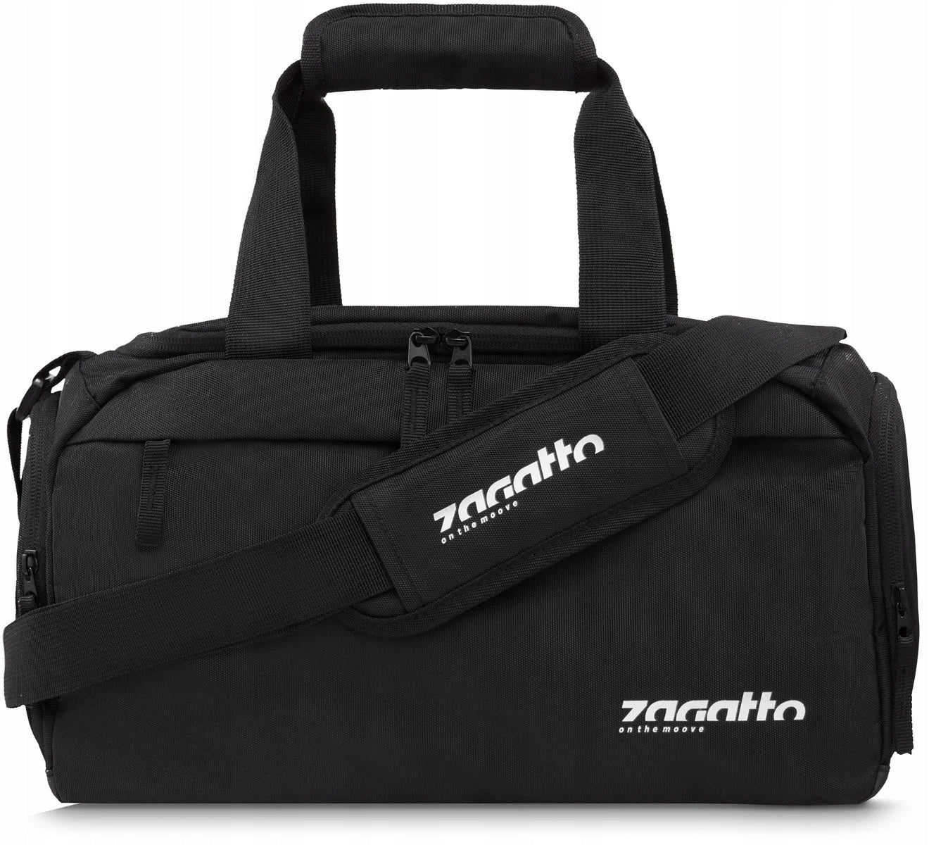 Men's sports bag women's black gym training bag 16l ZAGATTO