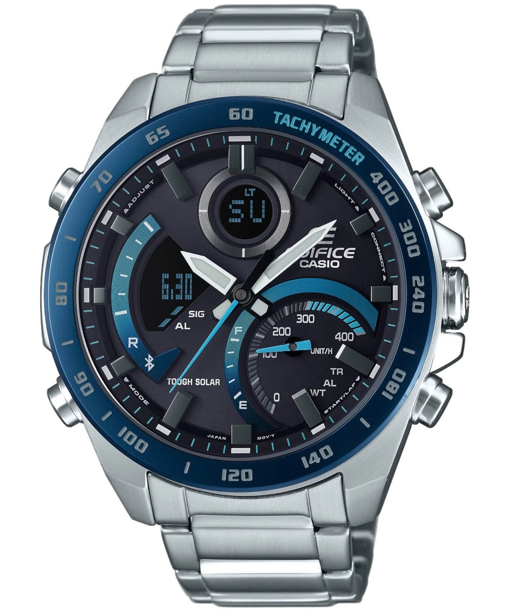 Men's sports watch Casio Edifice Bluetooth ECB-900DB stopwatch timer alarm