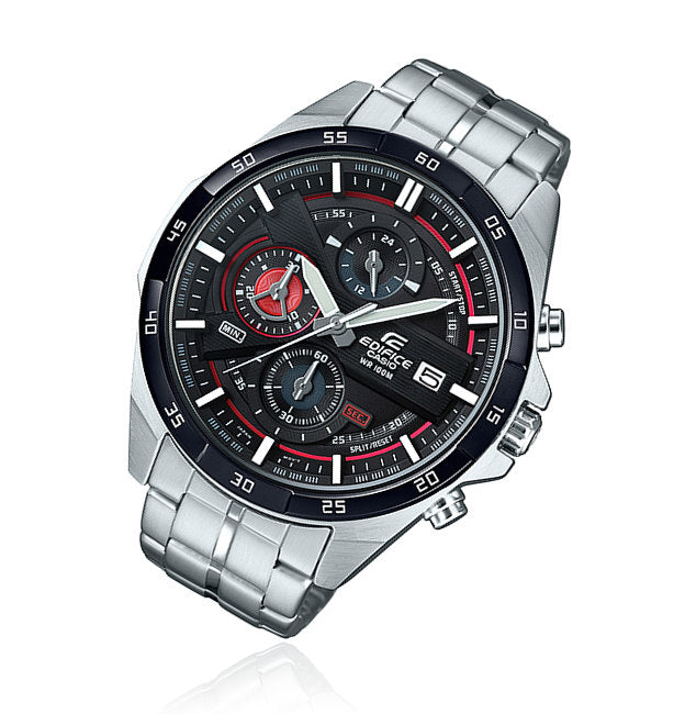 Men's sports watch on bracelet CASIO EDIFICE CHRONO EFR-556DB + Box Brand CASIO