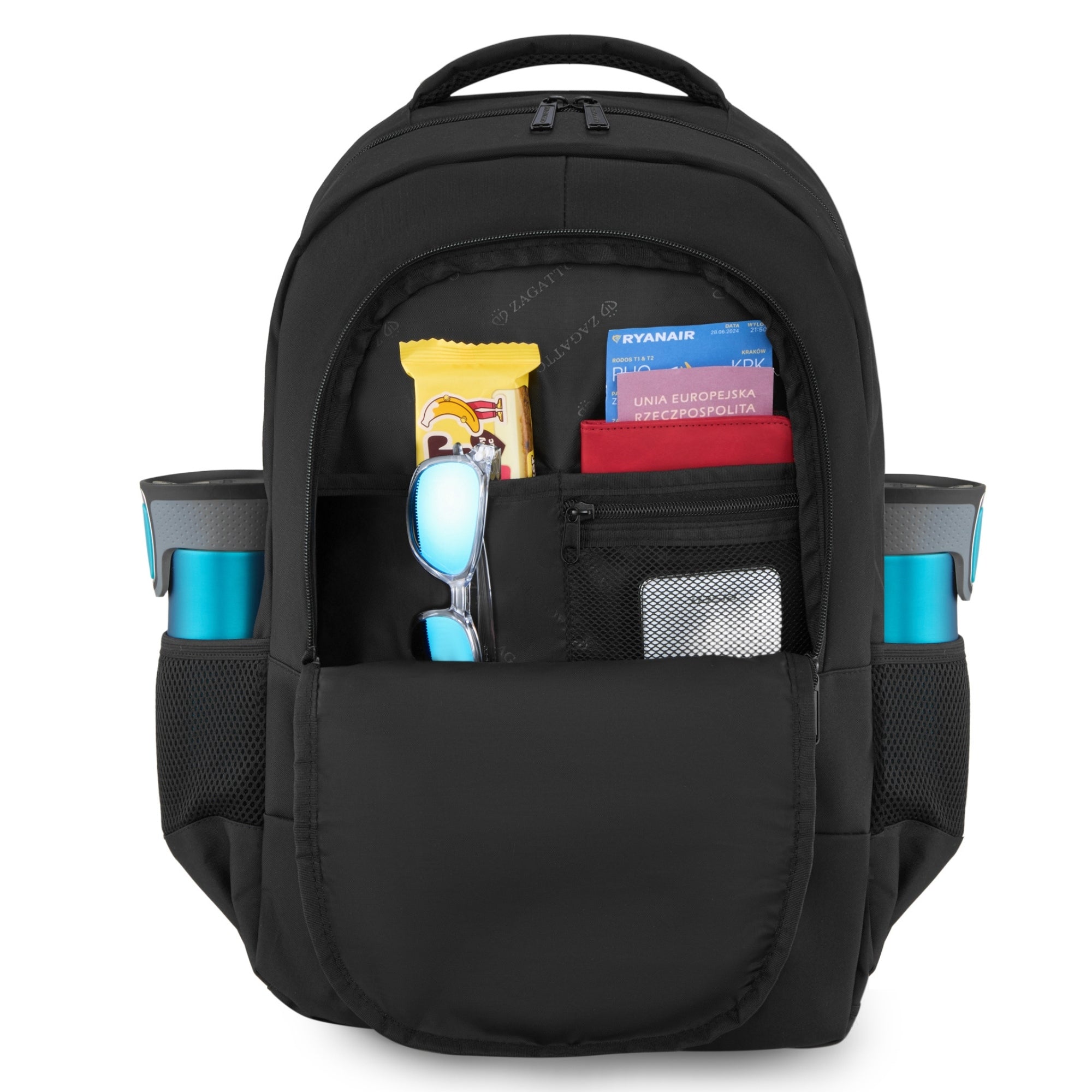 Men's urban backpack for school work with laptop space ZAGATTO Brand Zagatto