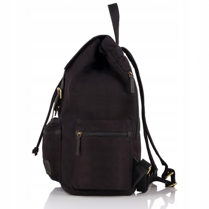 Men's vintage backpack PAOLO PERUZZI, large canvas, travel school backpack EAN (GTIN) 5904365073424