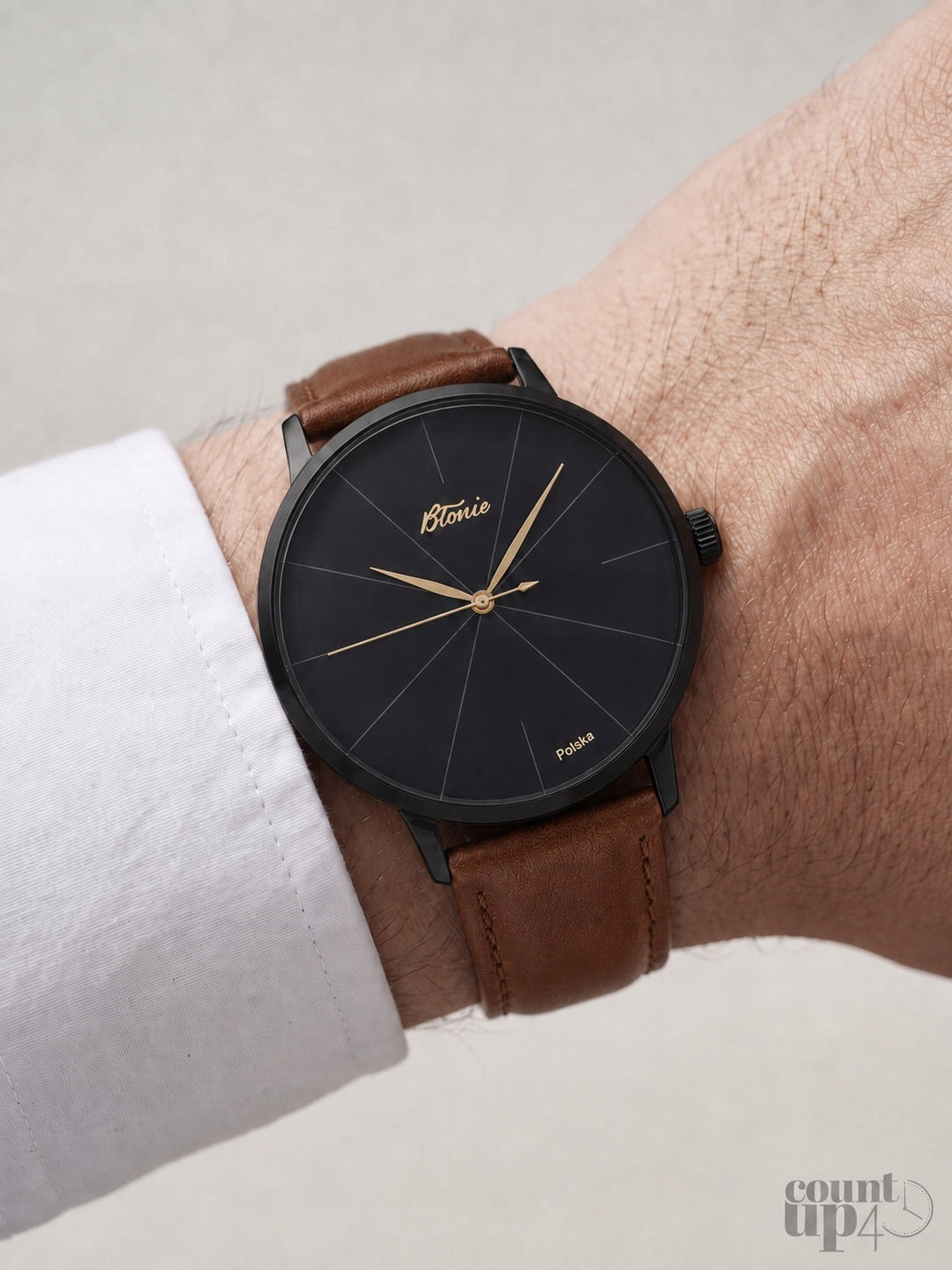 Men's watch BŁONIE Zodiac Ebony Brand Błonie