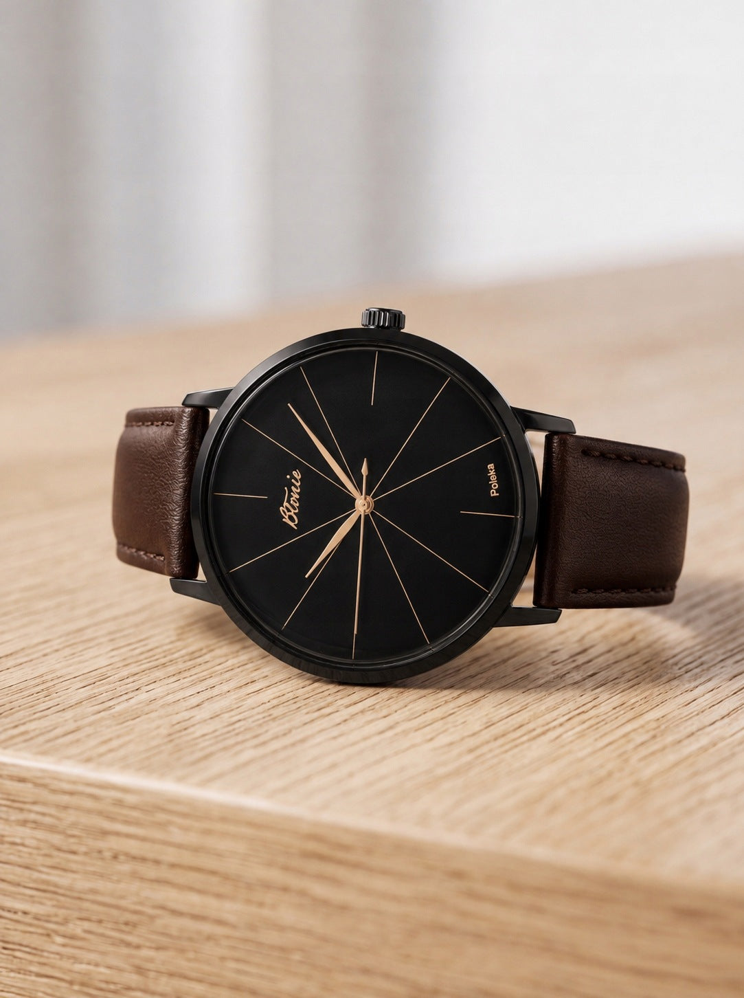 Men's watch BŁONIE Zodiac Ebony Packaging status original