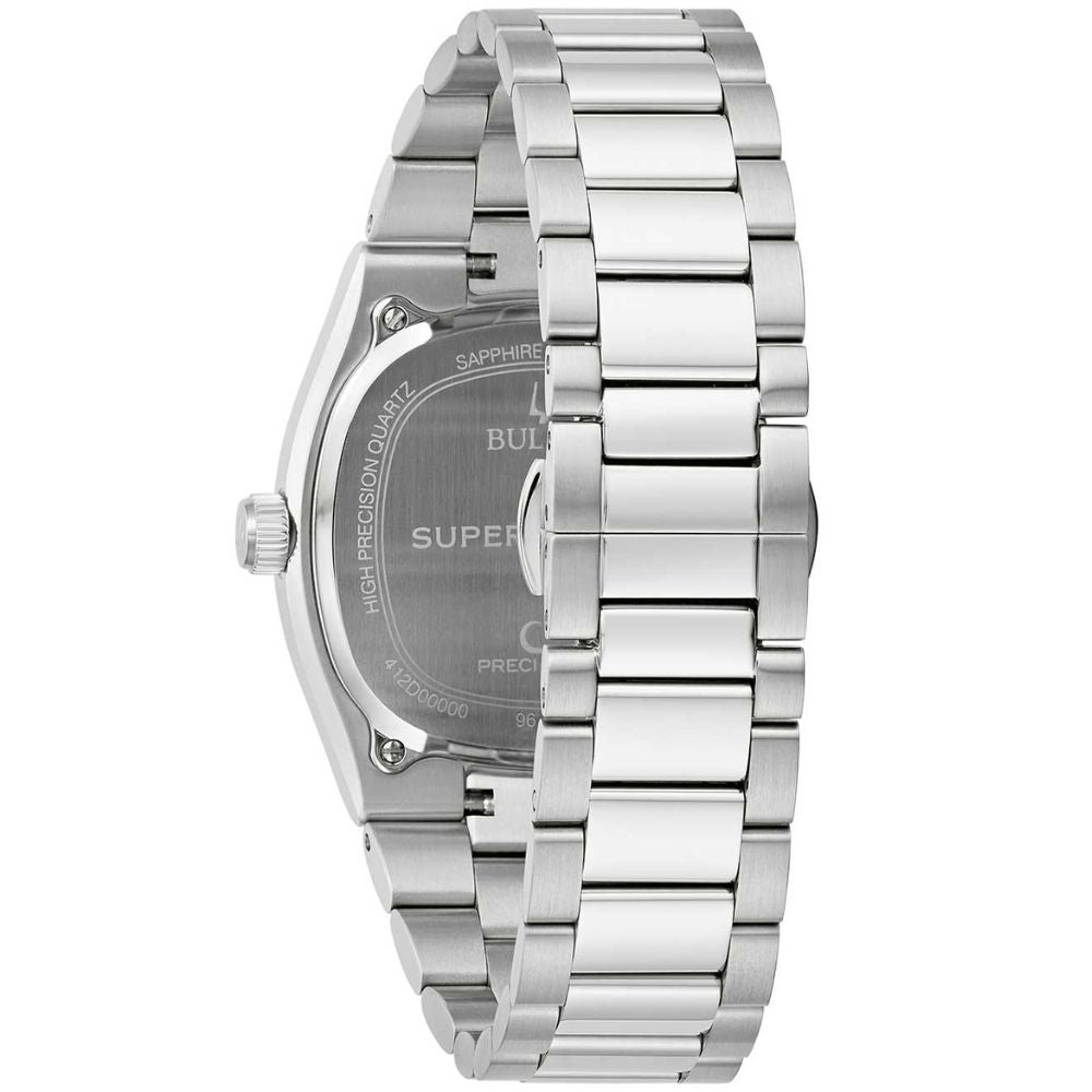 Men's watch Bulova 96B440 Super Seville silver on bracelet Manufacturer code 34364