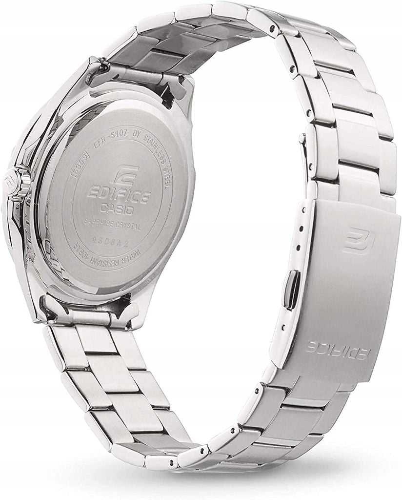 Men's watch CASIO EDIFICE Sapphire blue dial EFR-S108D 2AV +ENGRAVING Packaging status original