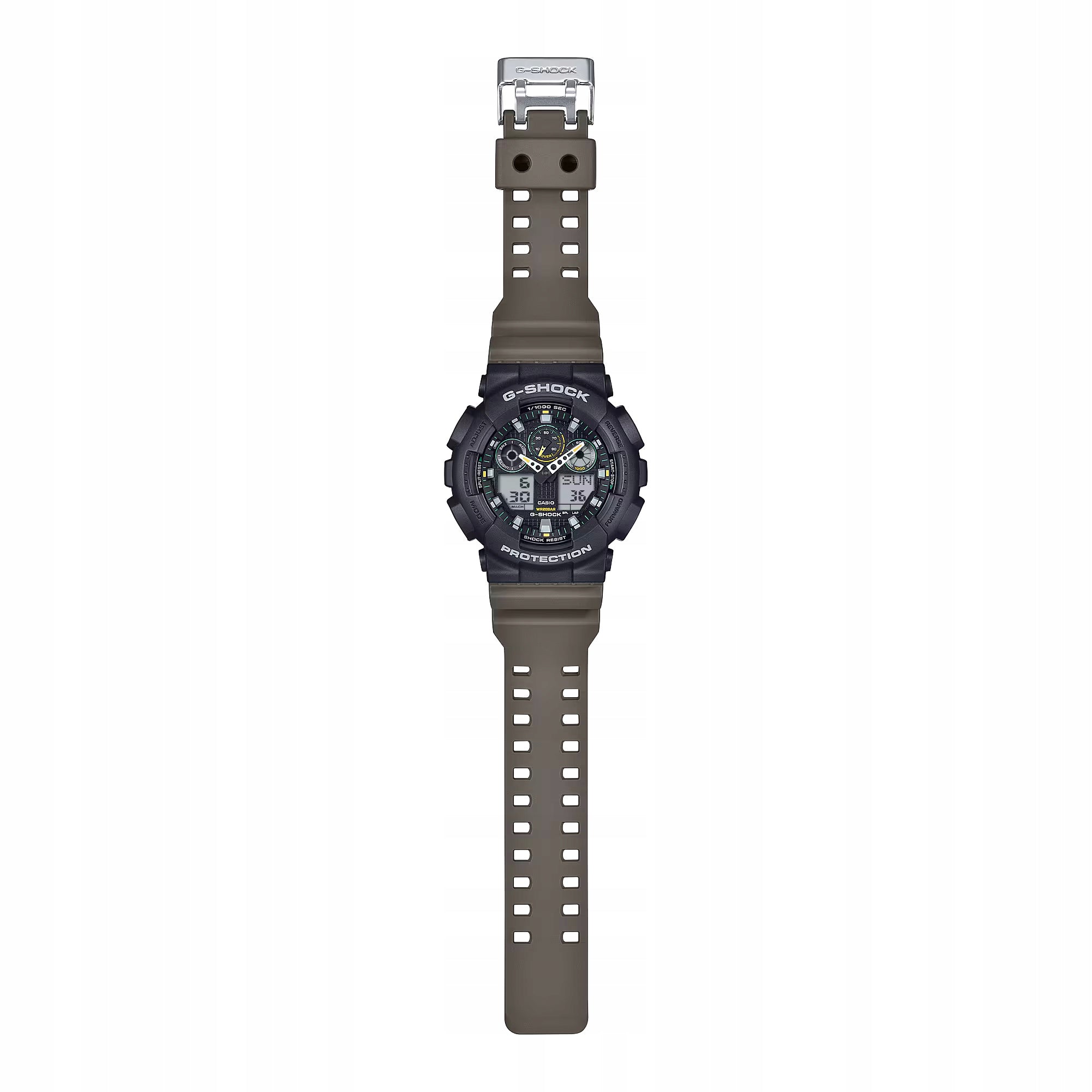 Men's watch CASIO G-SHOCK GA-100TU -1A3ER Manufacturer code GA-100TU -1A3ER