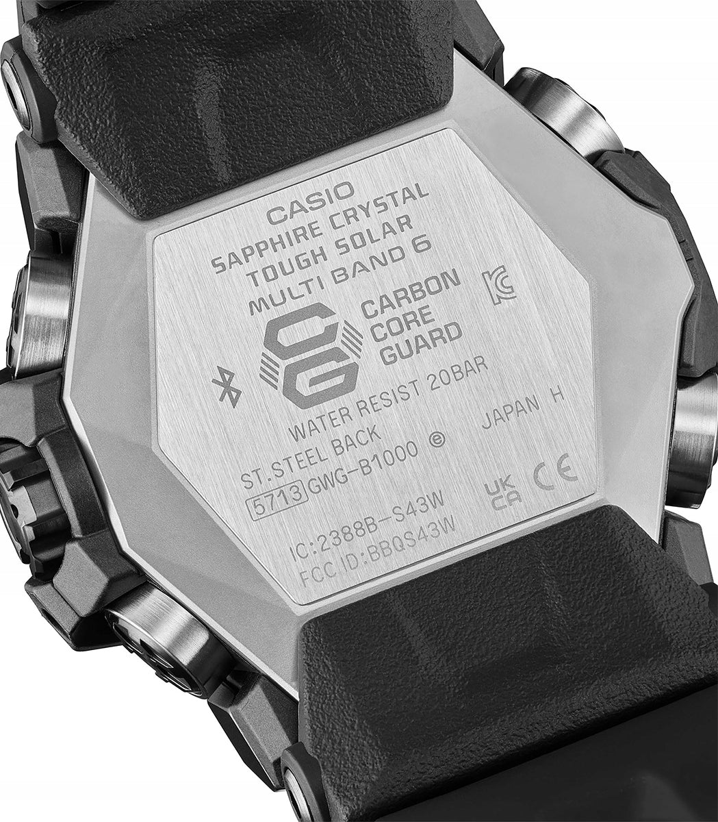 Men's watch CASIO G-SHOCK Master of G Premium Mudmaster GWG-B1000 -1AER Manufacturer code GWG-B1000-1AER
