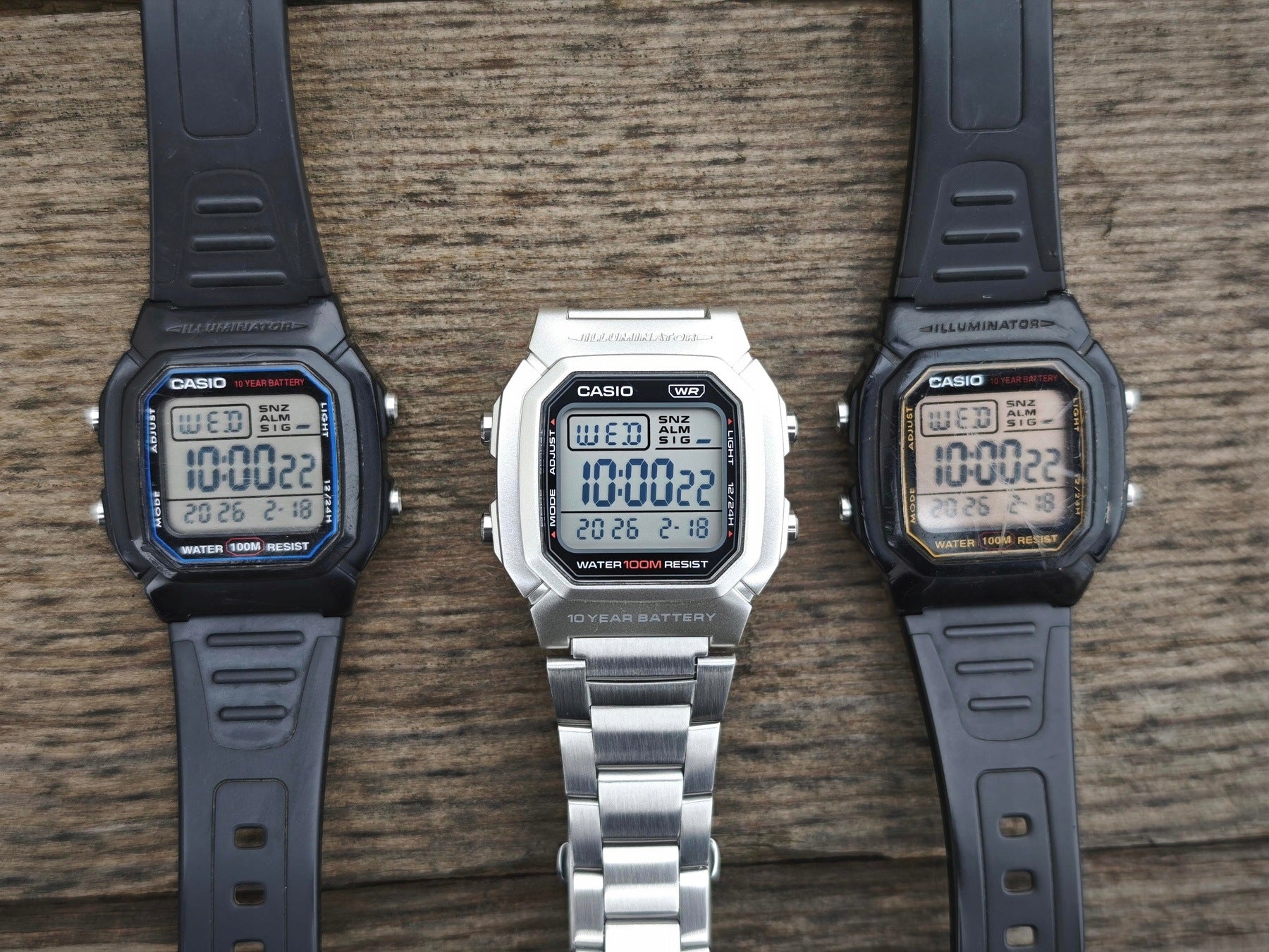 Men's watch CASIO W-800HD-1A (zd100d) - CLASSIC + BOX Brand CASIO
