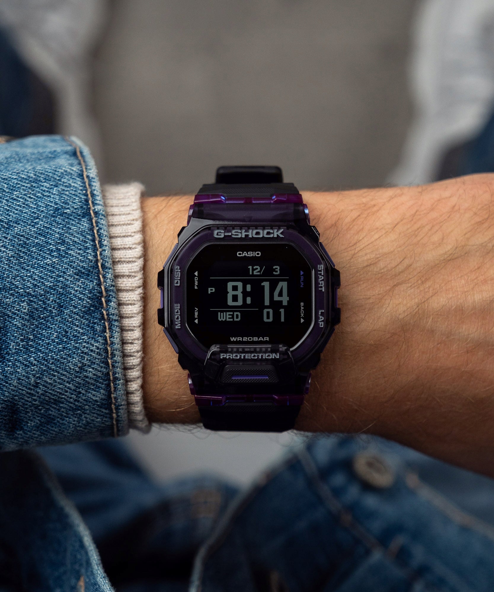 Men's watch Casio G-SHOCK G-Squad Bluetooth Sync Step Tracker Packaging status original