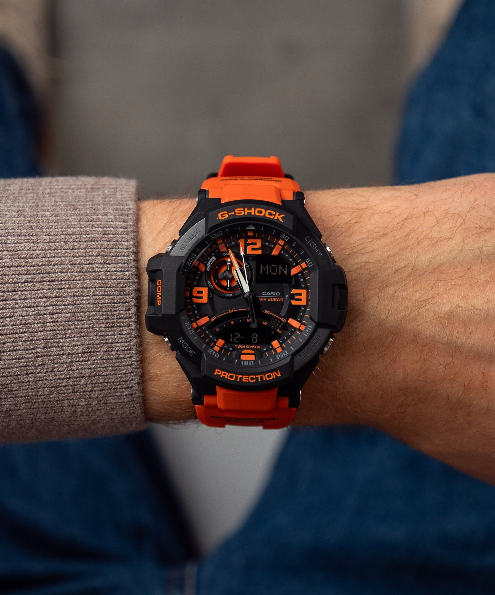 Men's watch Casio G-SHOCK Gravity Defier Packaging status original