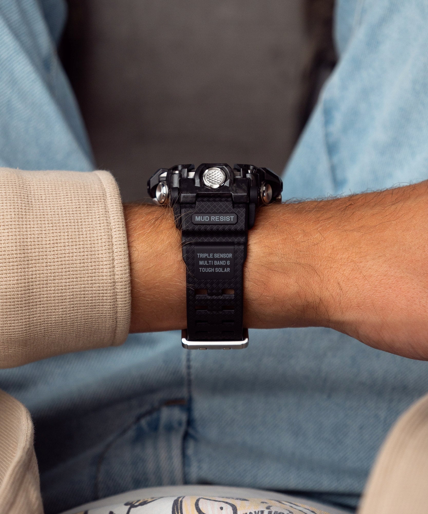 Men's watch Casio G-SHOCK Master of G Mudmaster Carbon Core Guard Brand CASIO