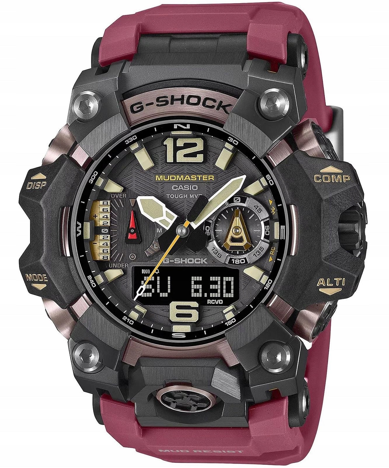 Men's watch Casio G-SHOCK Master of G Mudmaster Carbon Core Guard